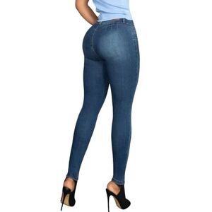 Bahiao Push Up Booty Jeans in Dark Wash Women’s Size 5/27